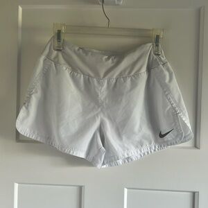 nike white running shorts